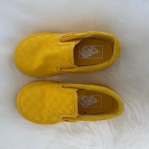 Toddler Vans. Size 7. Color yellow